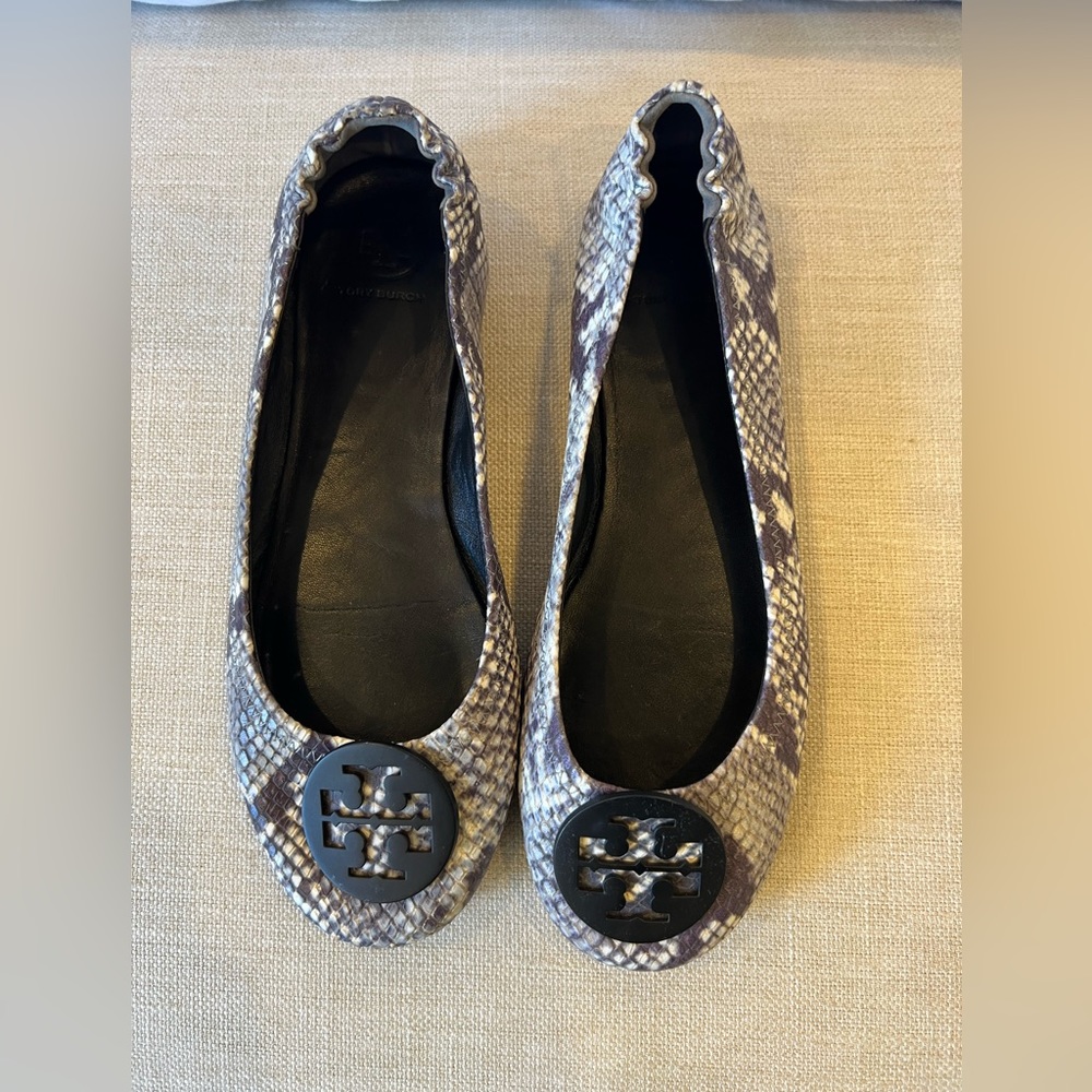 Tory Burch Lizard Ballet flats